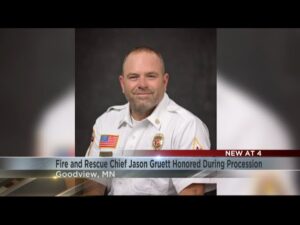 Goodview (MN) Fire Chief Jason Gruett